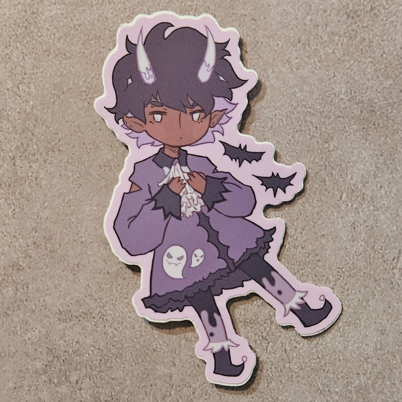 Nightshade Lolita Goth Sticker