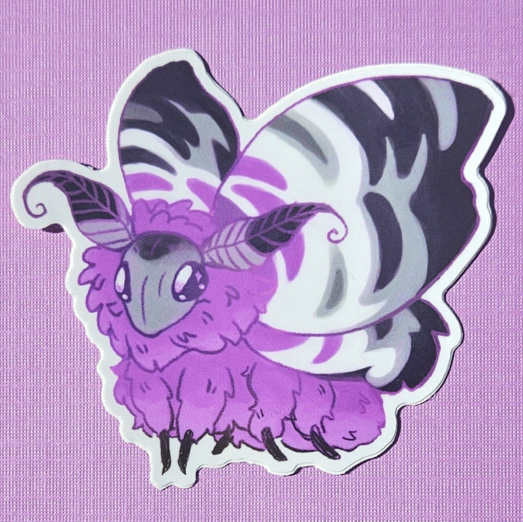 Ace Moth Sticker