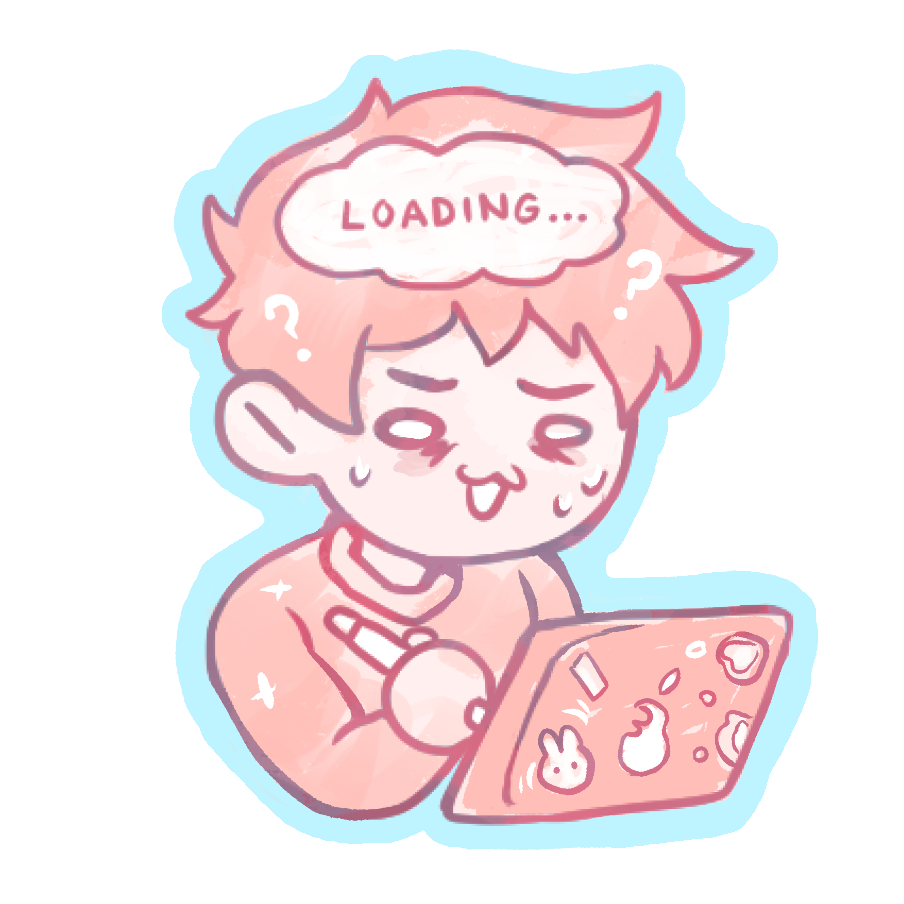 Loading Sticker