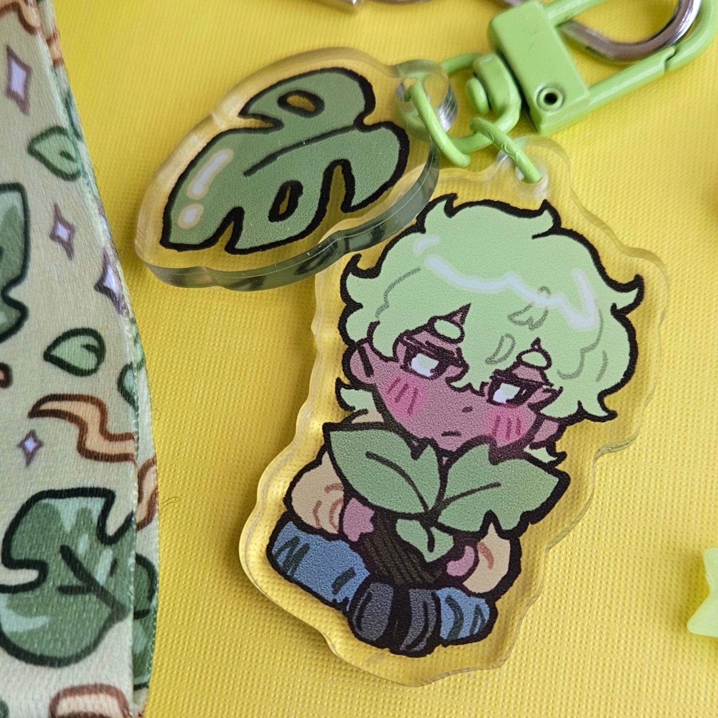 Leaf Me Alone Lanyard