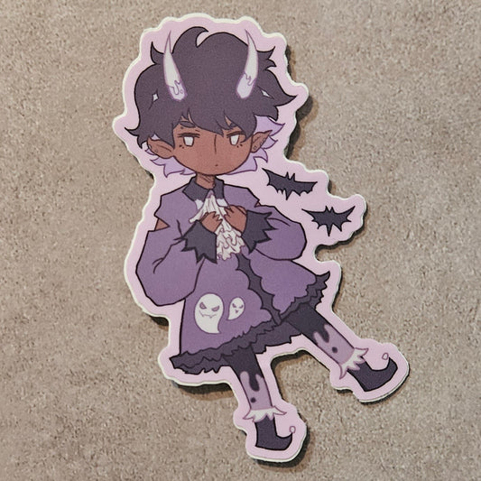 Nightshade Lolita Goth Sticker