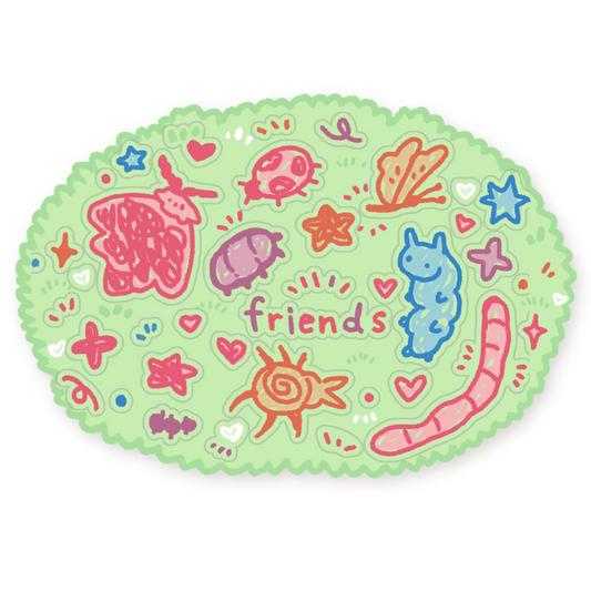 Bug Friends Sticker Sheet