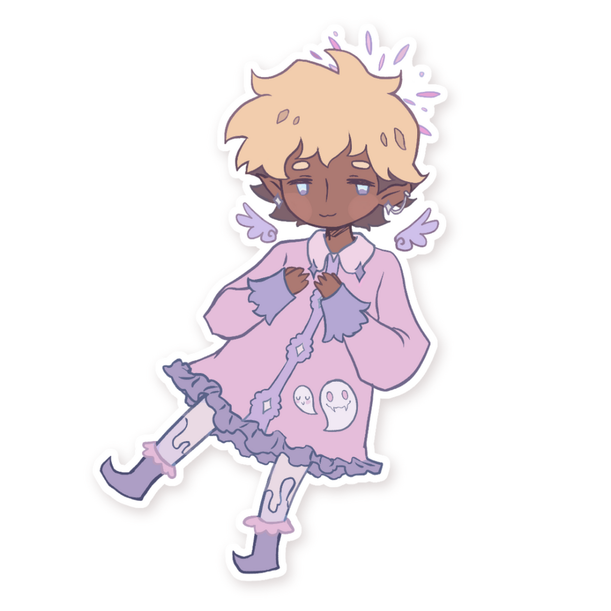 Lightshade Lolita Goth Sticker