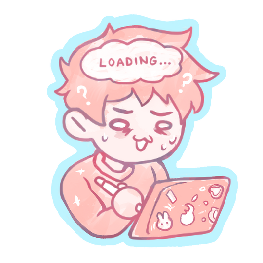 Loading Sticker