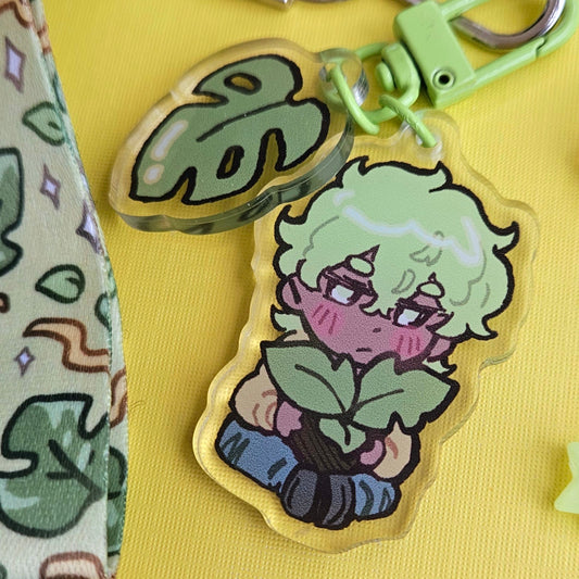 Leaf Me Alone Lanyard